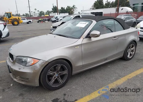 2010 BMW 128I из США, поврежденный, VIN WBAUL7C5XAVJ77486